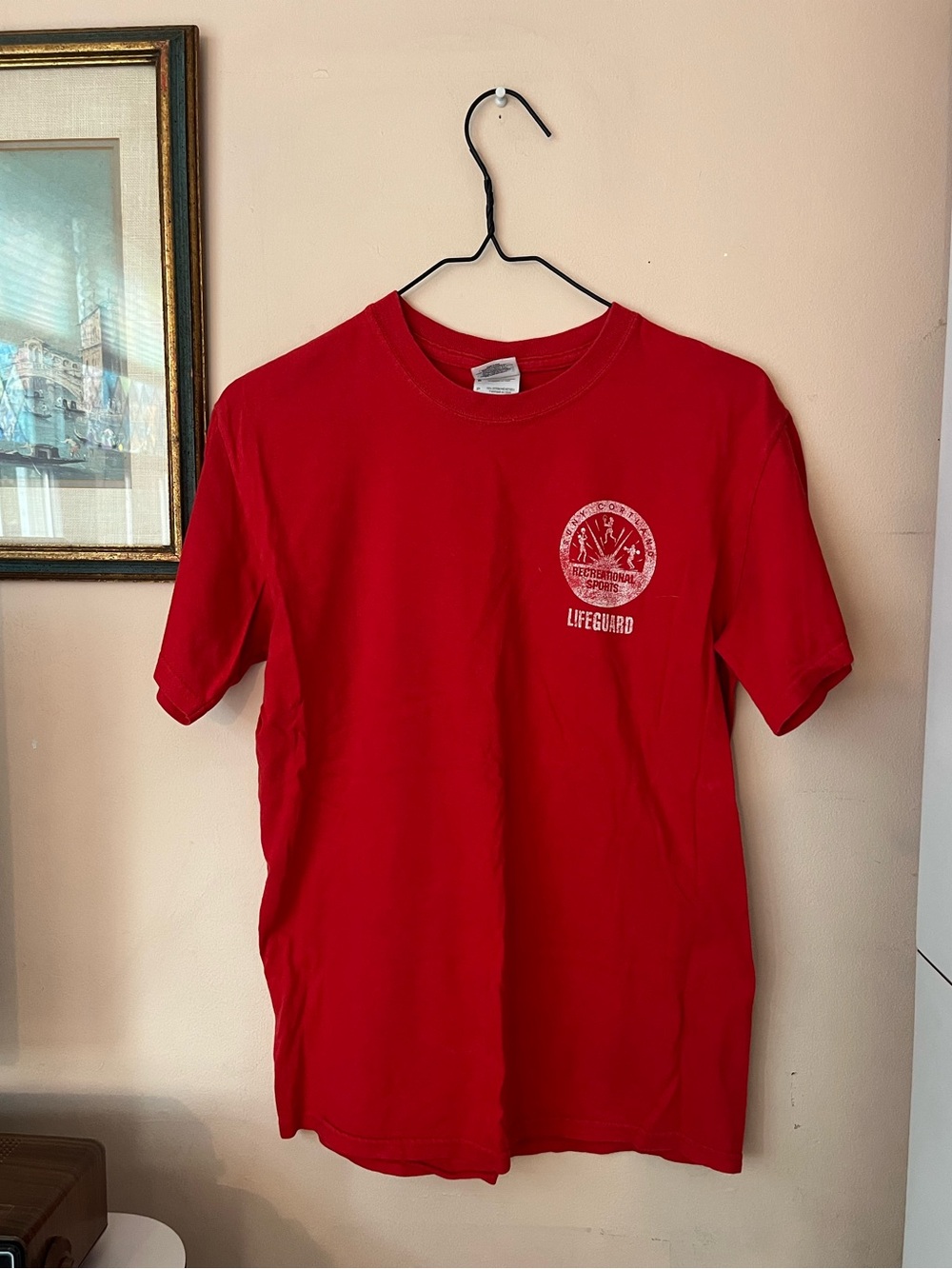 SUNY Cortland college recreational sports lifeguard shirt